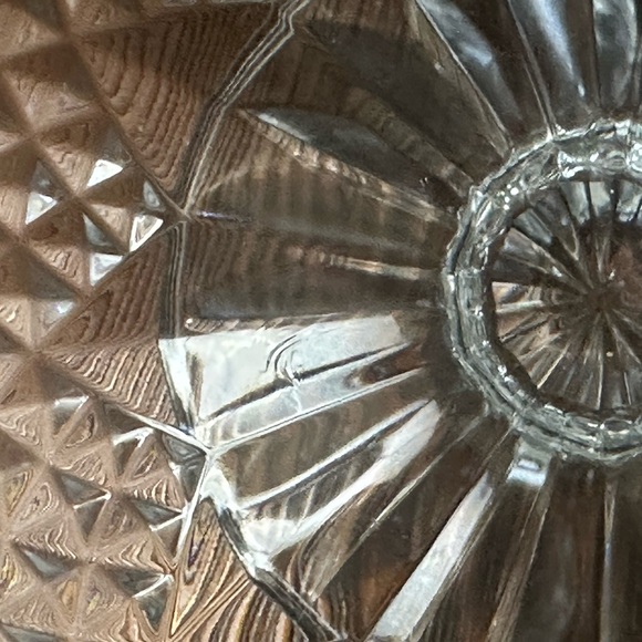 CRISTAL D'ARQUES-DURAND Long Champ 8" Crystal Footed Bowl - Picture 7 of 8